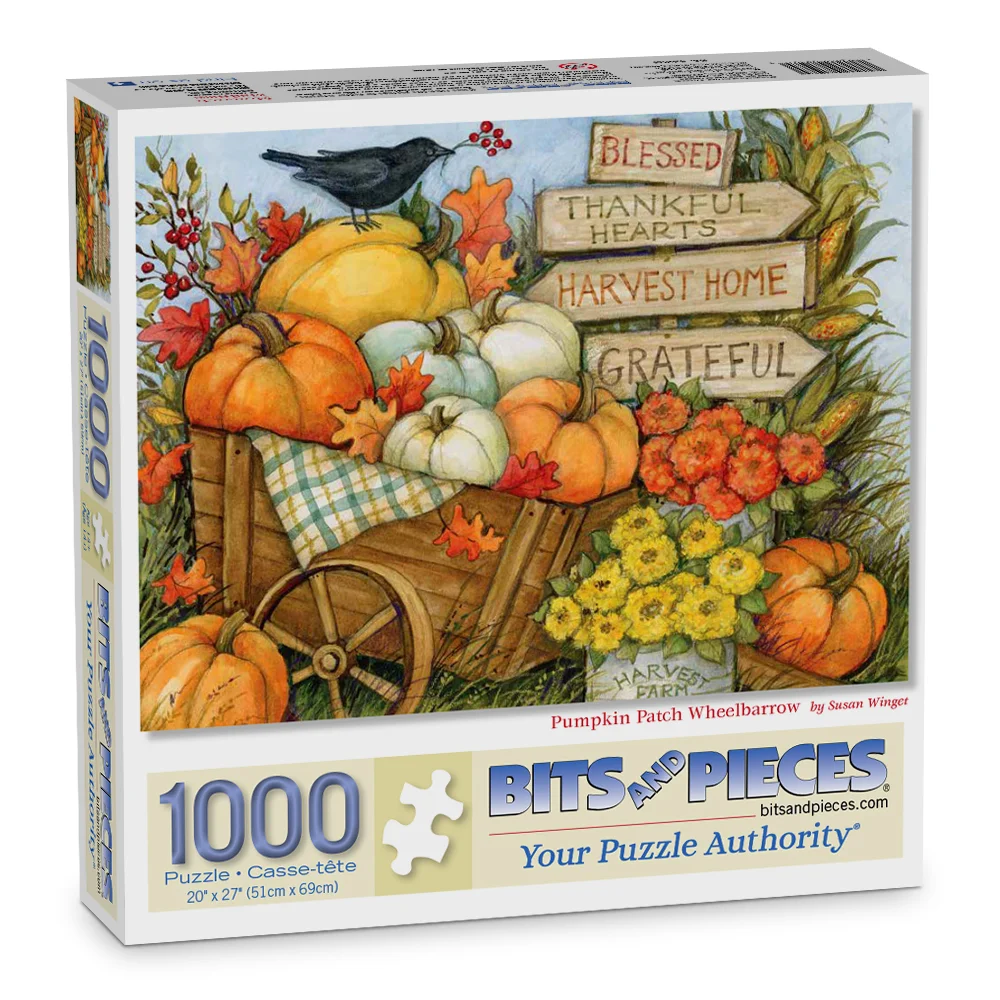 Pumpkin Patch Wheelbarrow